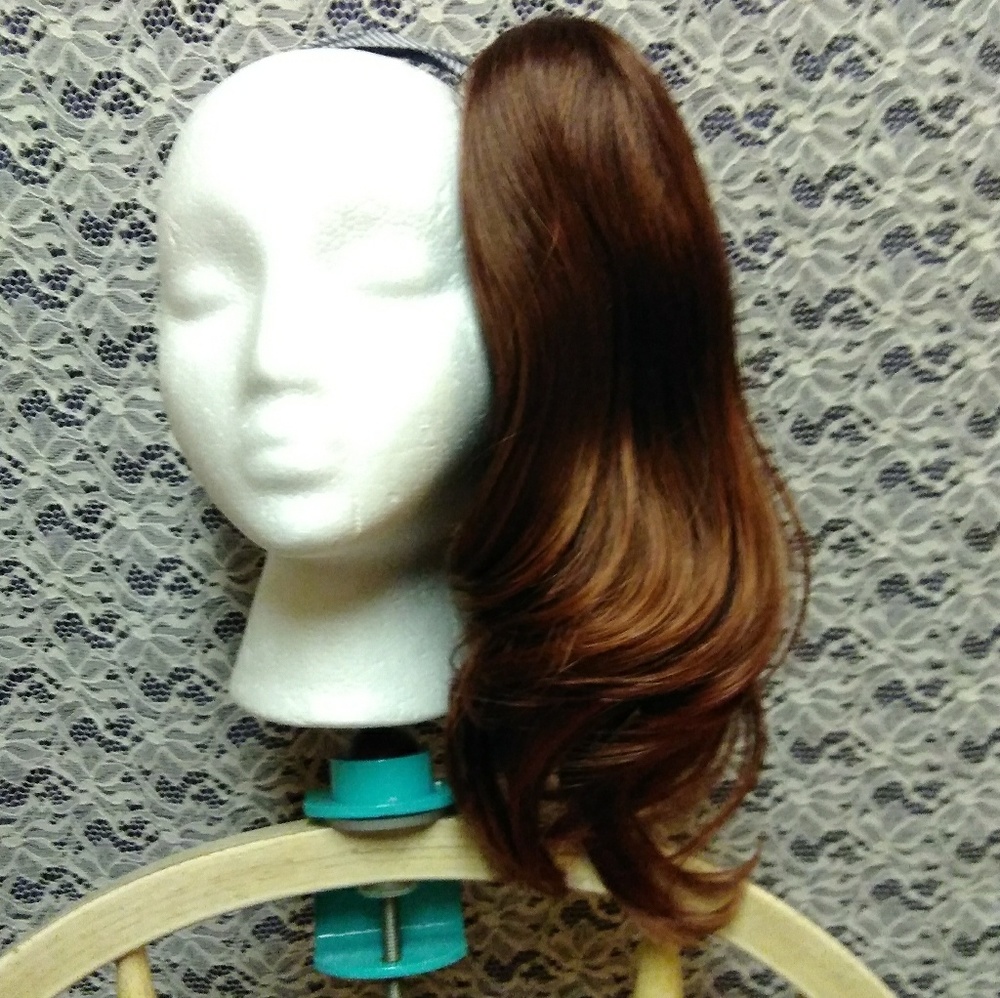 Luxurious Copper Red/Brown Wig
